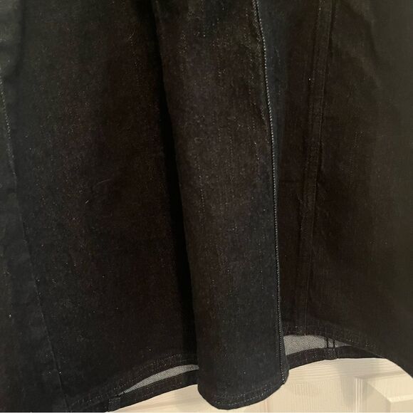 Anthropologie Denim Strapless Bodycon Dress NWT - Picture 12 of 13